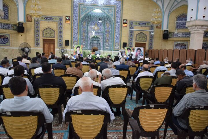 تصاویر/جلسه شورای اداری شهرستان محلات با موضوع بزرگداشت اربعین قائد شهید امت