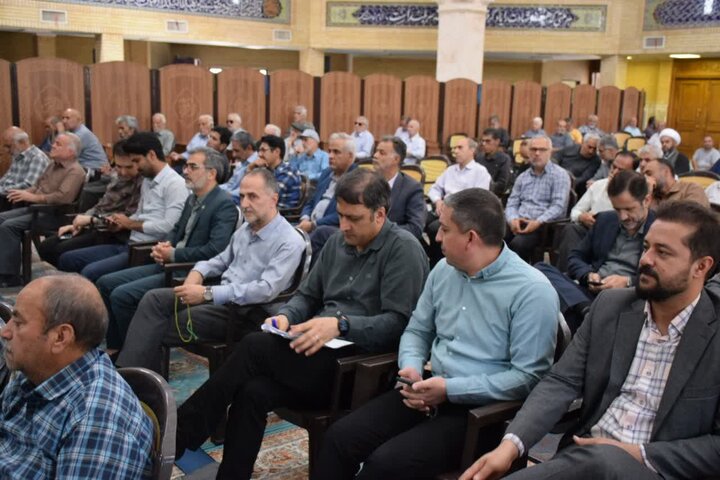 تصاویر/جلسه شورای اداری شهرستان محلات با موضوع بزرگداشت اربعین قائد شهید امت