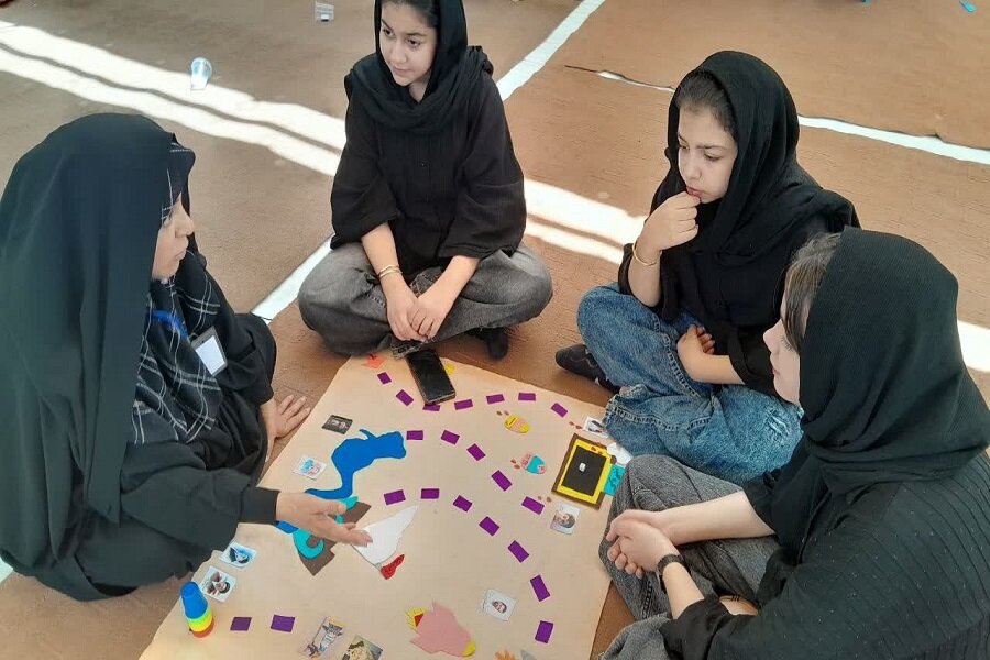 فعالیت تبلیغی مبلغات اردکان در موکب حسینیه توت