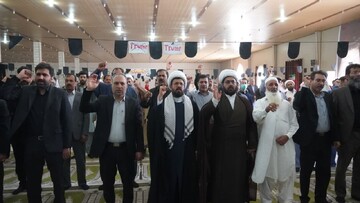 تصاویر/ مراسم بزرگداشت چهلمین روز تدفین رهبر شهید انقلاب اسلامی در شهرستان زهک