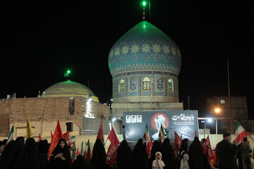 بزرگداشت چهلمین روز تدفین امام شهید در امامزاده موسی مبرقع(ع) برگزار شد
