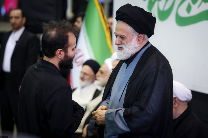 تصاویر/ مراسم بزرگداشت چهلم تشییع و تدفین «آقای شهید ایران» در مصلای امام خمینی تهران