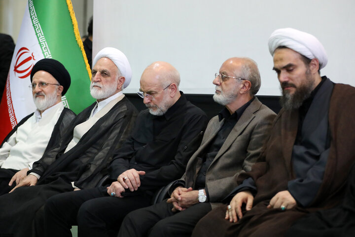 تصاویر/ مراسم بزرگداشت چهلم تشییع و تدفین «آقای شهید ایران» در مصلای امام خمینی تهران