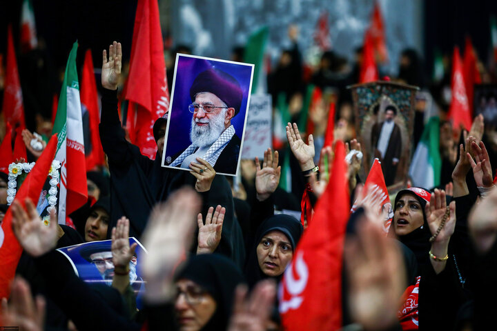 تصاویر/ مراسم بزرگداشت چهلم تشییع و تدفین «آقای شهید ایران» در مصلای امام خمینی تهران