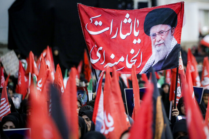 تصاویر/ مراسم بزرگداشت چهلم تشییع و تدفین «آقای شهید ایران» در مصلای امام خمینی تهران