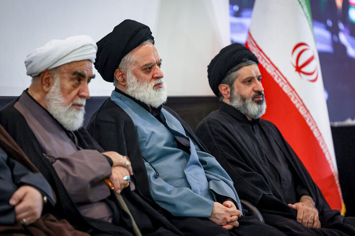 تصاویر/ مراسم بزرگداشت چهلم تشییع و تدفین «آقای شهید ایران» در مصلای امام خمینی تهران