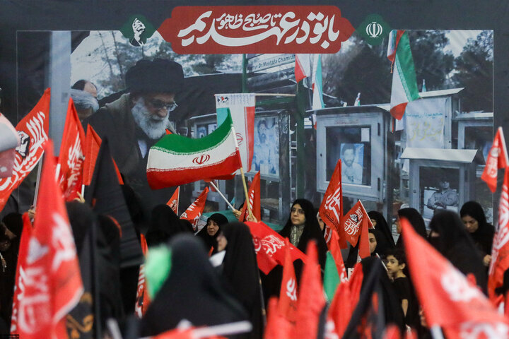 تصاویر/ مراسم بزرگداشت چهلم تشییع و تدفین «آقای شهید ایران» در مصلای امام خمینی تهران