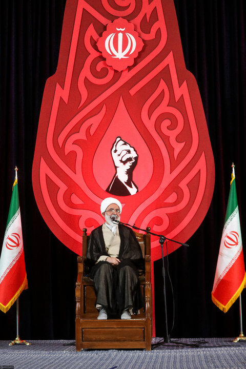 تصاویر/ مراسم بزرگداشت چهلم تشییع و تدفین «آقای شهید ایران» در مصلای امام خمینی تهران