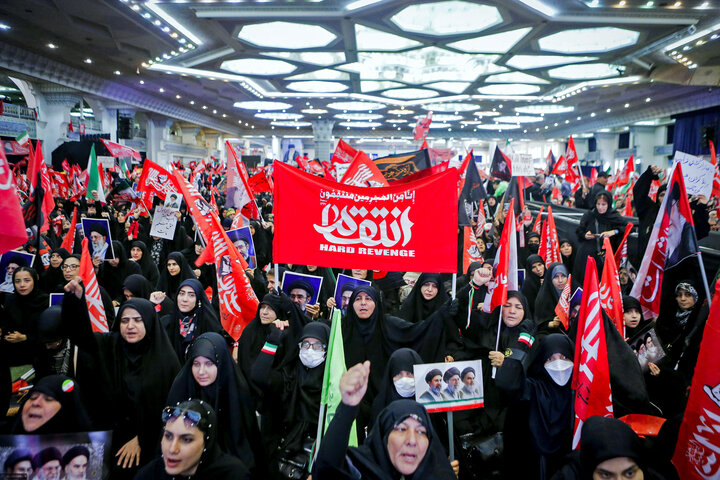 تصاویر/ مراسم بزرگداشت چهلم تشییع و تدفین «آقای شهید ایران» در مصلای امام خمینی تهران