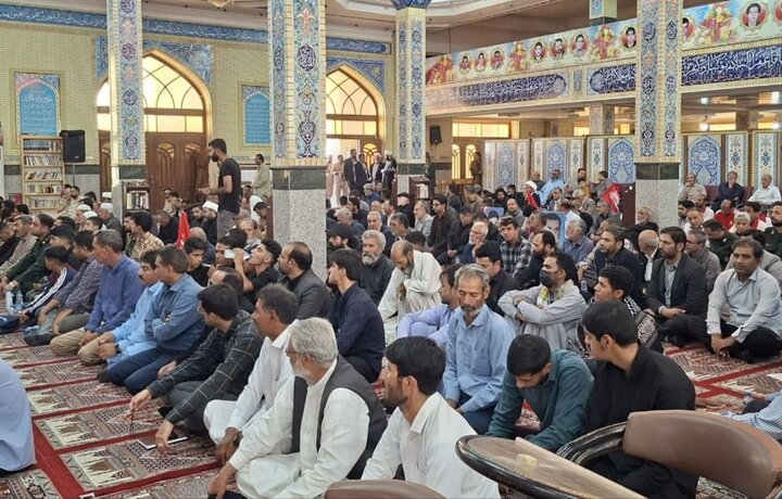 تصاویر/مراسم بزرگداشت چهلمین روز تدفین رهبر شهید انقلاب اسلامی در زاهدان
