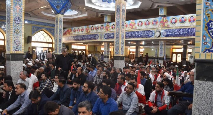 تصاویر/مراسم بزرگداشت چهلمین روز تدفین رهبر شهید انقلاب اسلامی در زاهدان