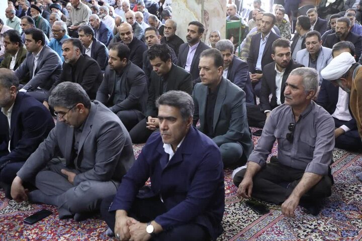 تصاویر/ بزرگداشت اربعین بدرقه امام شهید در یزد