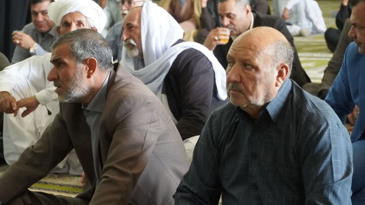 تصاویر/مراسم بزرگداشت چهلمین روز تدفین رهبر شهید انقلاب اسلامی در شهرستان زهک