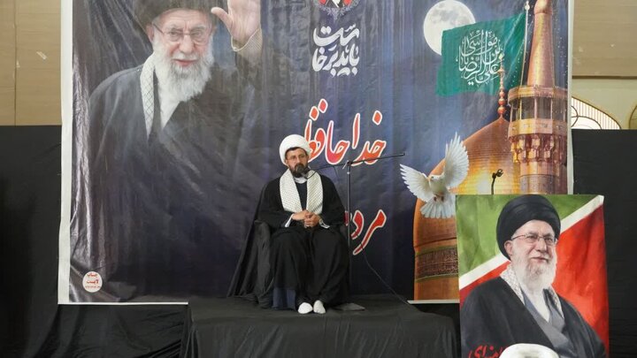 تصاویر/مراسم بزرگداشت چهلمین روز تدفین رهبر شهید انقلاب اسلامی در شهرستان زهک