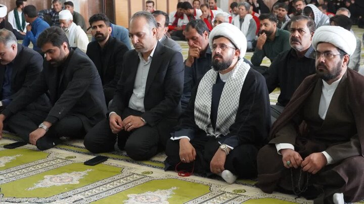 تصاویر/مراسم بزرگداشت چهلمین روز تدفین رهبر شهید انقلاب اسلامی در شهرستان زهک