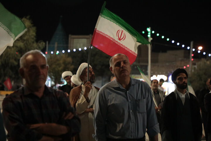بزرگداشت چهلمین روز تدفین امام شهید آیت‌الله خامنه‌ای در حرم حضرت موسی مبرقع(ع)قم