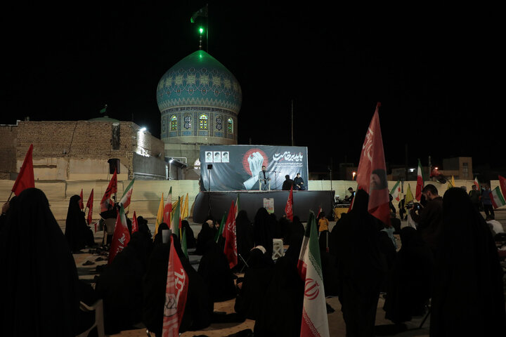 بزرگداشت چهلمین روز تدفین امام شهید آیت‌الله خامنه‌ای در حرم حضرت موسی مبرقع(ع)قم