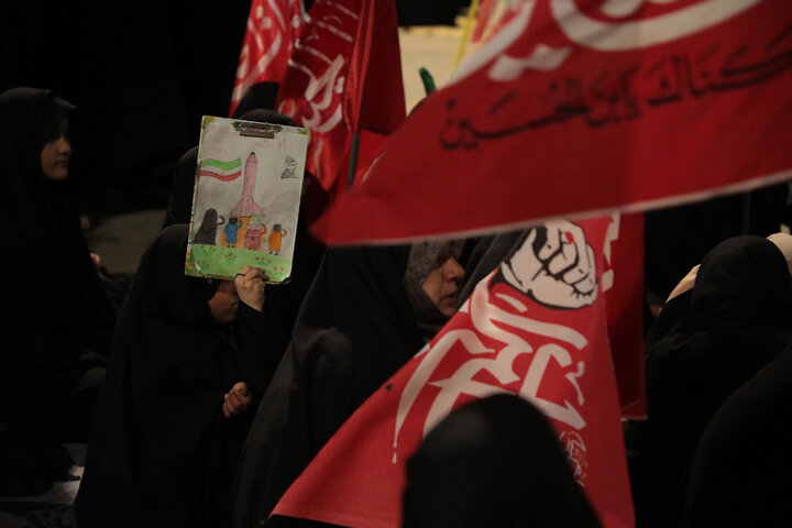 بزرگداشت چهلمین روز تدفین امام شهید آیت‌الله خامنه‌ای در حرم حضرت موسی مبرقع(ع)قم