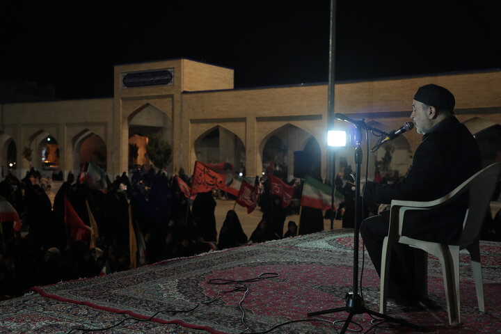 بزرگداشت چهلمین روز تدفین امام شهید آیت‌الله خامنه‌ای در حرم حضرت موسی مبرقع(ع)قم