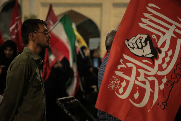 بزرگداشت چهلمین روز تدفین امام شهید آیت‌الله خامنه‌ای در حرم حضرت موسی مبرقع(ع)قم
