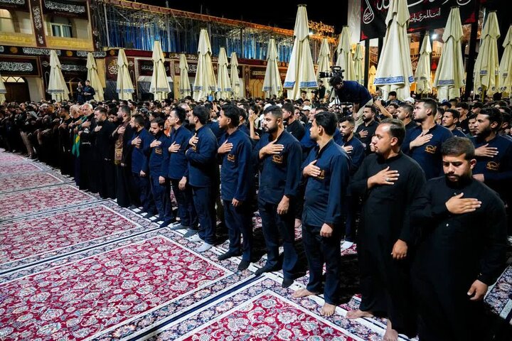 پیاده روی زائران به سوی سامرا در آستانه شهادت امام حسن عسکری (علیه السلام)