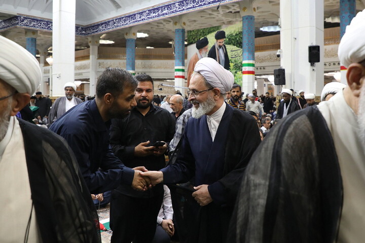 تصاویر/ مراسم چهلم رهبر شهید انقلاب آیت‌الله‌العظمی حسینی خامنه‌ای از سوی رهبر معظم انقلاب در حرم مطهر حضرت فاطمه معصومه سلام الله