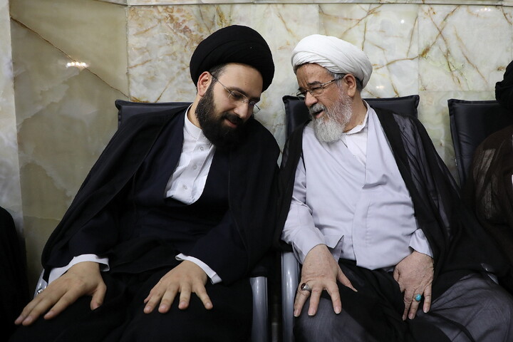 تصاویر/ مراسم چهلم رهبر شهید انقلاب آیت‌الله‌العظمی حسینی خامنه‌ای از سوی رهبر معظم انقلاب در حرم مطهر حضرت فاطمه معصومه سلام الله