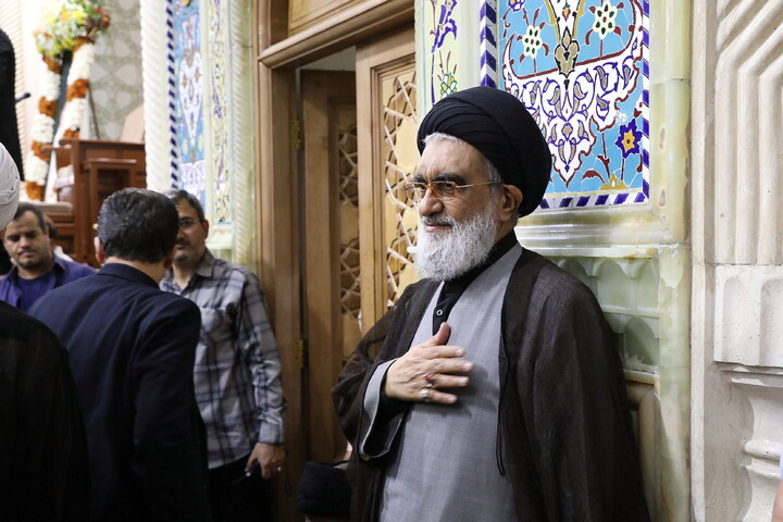 تصاویر/ مراسم چهلم رهبر شهید انقلاب آیت‌الله‌العظمی حسینی خامنه‌ای از سوی رهبر معظم انقلاب در حرم مطهر حضرت فاطمه معصومه سلام الله