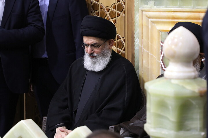 تصاویر/ مراسم چهلم رهبر شهید انقلاب آیت‌الله‌العظمی حسینی خامنه‌ای از سوی رهبر معظم انقلاب در حرم مطهر حضرت فاطمه معصومه سلام الله