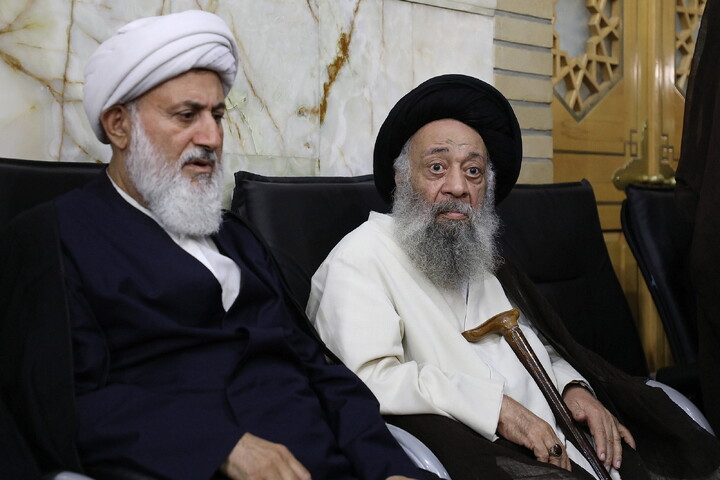 تصاویر/ مراسم چهلم رهبر شهید انقلاب آیت‌الله‌العظمی حسینی خامنه‌ای از سوی رهبر معظم انقلاب در حرم مطهر حضرت فاطمه معصومه سلام الله