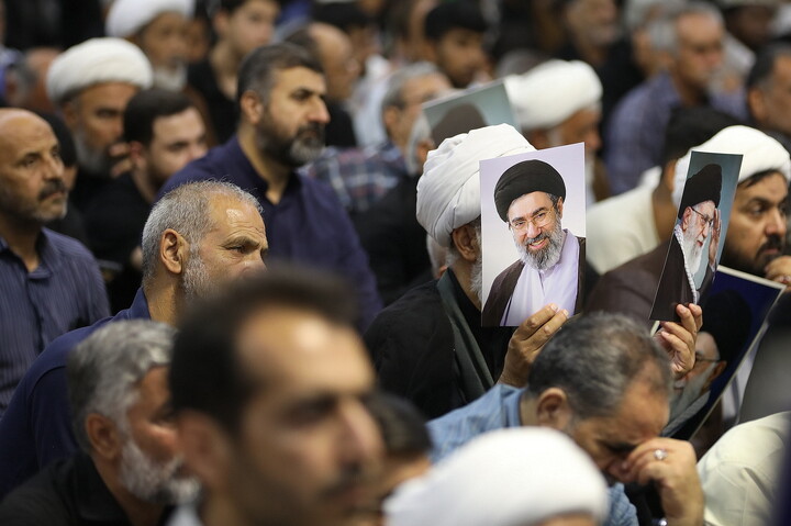 تصاویر/ مراسم چهلم رهبر شهید انقلاب آیت‌الله‌العظمی حسینی خامنه‌ای از سوی رهبر معظم انقلاب در حرم مطهر حضرت فاطمه معصومه سلام الله