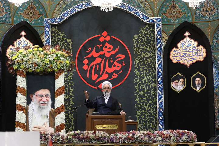 تصاویر/ مراسم چهلم رهبر شهید انقلاب آیت‌الله‌العظمی حسینی خامنه‌ای از سوی رهبر معظم انقلاب در حرم مطهر حضرت فاطمه معصومه سلام الله