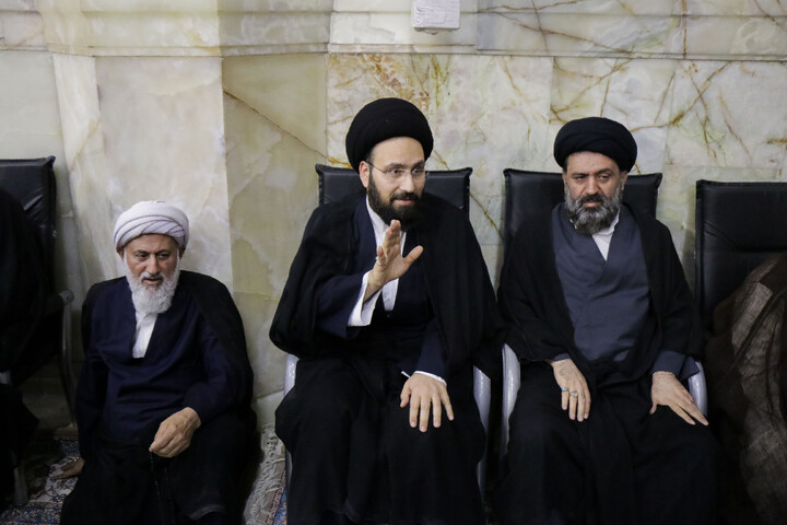 تصاویر/ مراسم اربعین تدفین امام شهید از طرف مقام معظم رهبری در قم