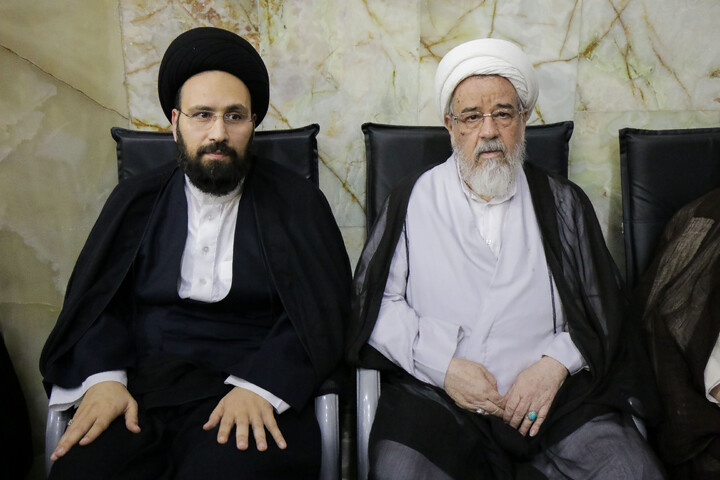 تصاویر/ مراسم اربعین تدفین امام شهید از طرف مقام معظم رهبری در قم