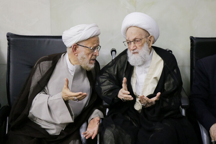 تصاویر/ مراسم اربعین تدفین امام شهید از طرف مقام معظم رهبری در قم
