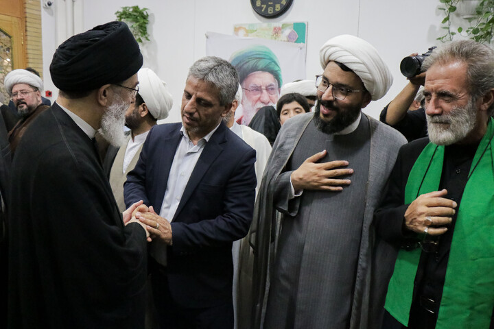 تصاویر/ مراسم اربعین تدفین امام شهید از طرف مقام معظم رهبری در قم