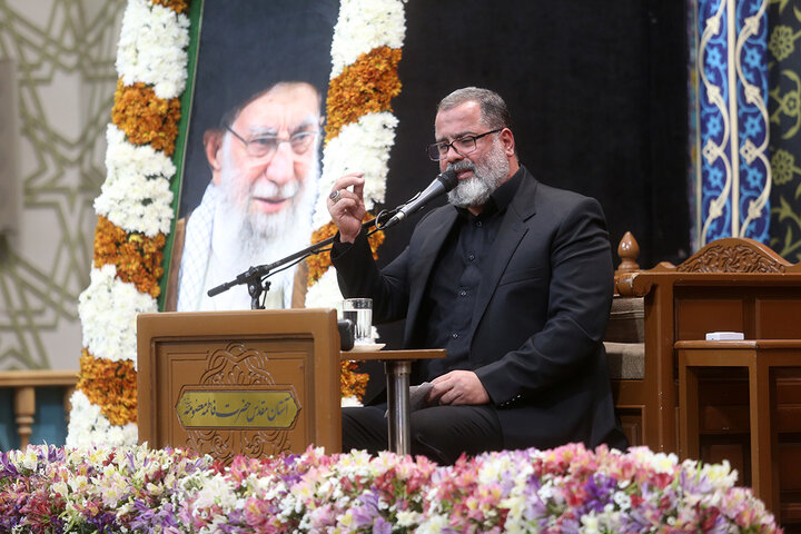 سنگ تمام مردم قم در بزرگداشت چهلمین روز تدفین آقای شهید ایران