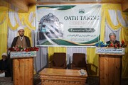 جمعیت العلماء اثنا عشریہ کرگل کے نو منتخب صدر اور اراکین کی تقریب حلف برداری