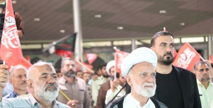 تصاویر/مراسم گرامیداشت اربعین رهبر شهید امام سید علی خامنه‌ای در اراک