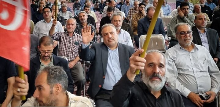 تصاویر/مراسم گرامیداشت اربعین رهبر شهید امام سید علی خامنه‌ای در اراک