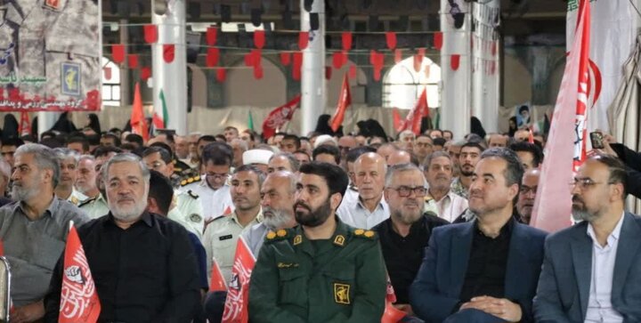 تصاویر/مراسم گرامیداشت اربعین رهبر شهید امام سید علی خامنه‌ای در اراک