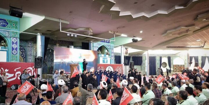 تصاویر/مراسم گرامیداشت اربعین رهبر شهید امام سید علی خامنه‌ای در اراک