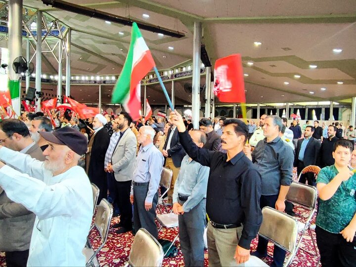 تصاویر/مراسم گرامیداشت اربعین رهبر شهید امام سید علی خامنه‌ای در اراک