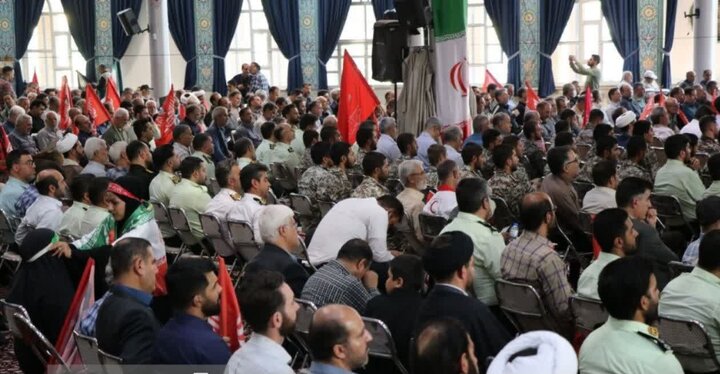 تصاویر/مراسم گرامیداشت اربعین رهبر شهید امام سید علی خامنه‌ای در اراک