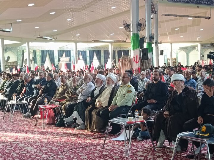 تصاویر/مراسم گرامیداشت اربعین رهبر شهید امام سید علی خامنه‌ای در اراک