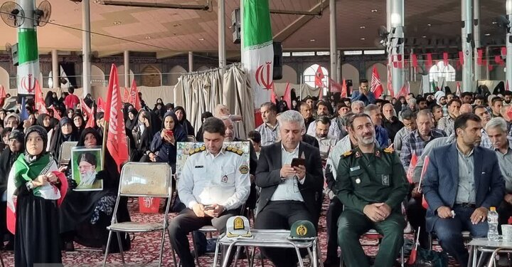 تصاویر/مراسم گرامیداشت اربعین رهبر شهید امام سید علی خامنه‌ای در اراک
