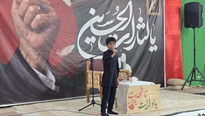 تصاویر/ مراسم چهلم رهبر شهید انقلاب آیت‌الله‌العظمی خامنه‌ای در حسین‌آبادکویر