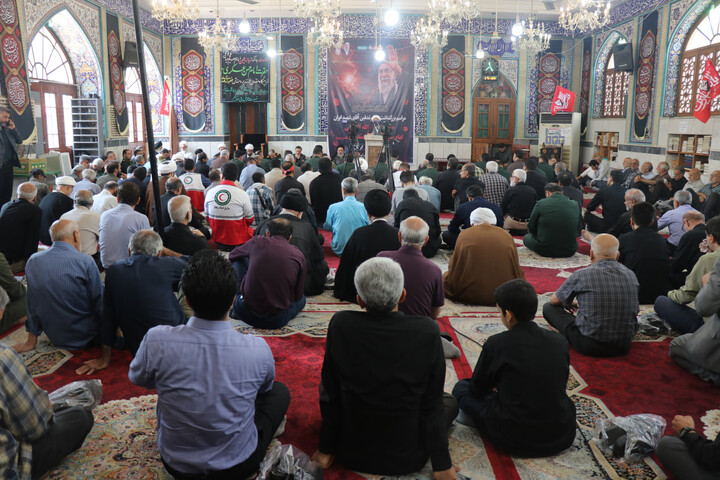 تصاویر / برگزاری مراسم چهلمین روز تدفین «آقای شهید ایران» در گرگان