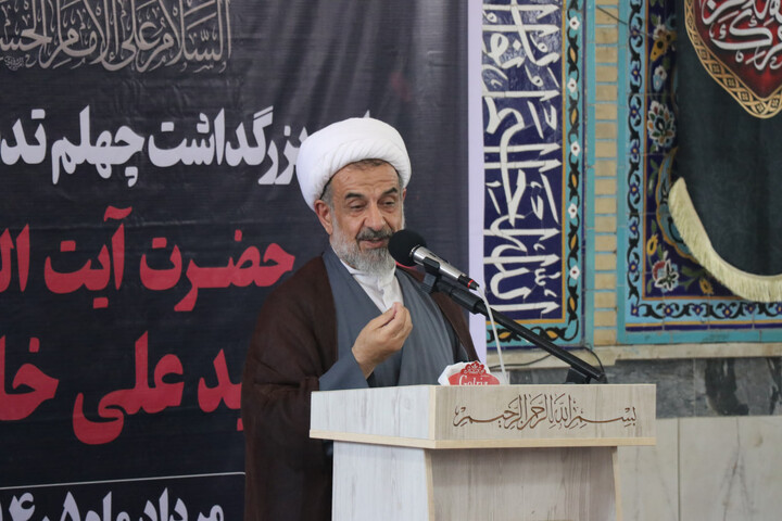 تصاویر / برگزاری مراسم چهلمین روز تدفین «آقای شهید ایران» در گرگان
