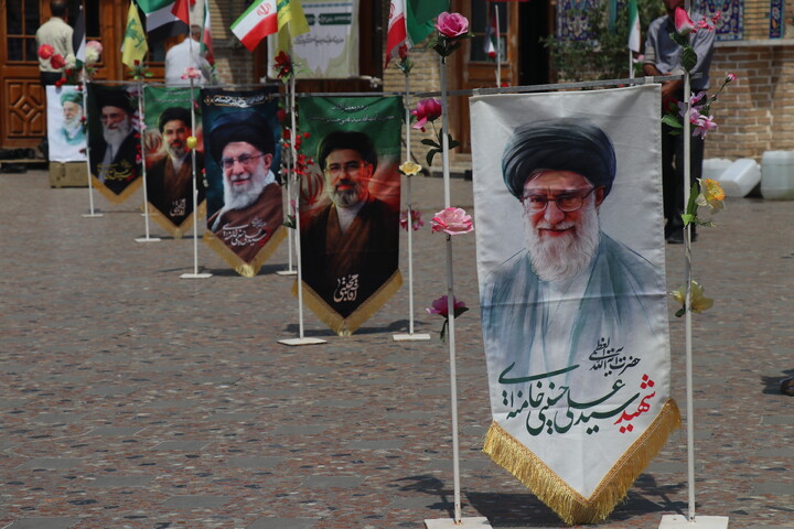تصاویر / برگزاری مراسم چهلمین روز تدفین «آقای شهید ایران» در گرگان